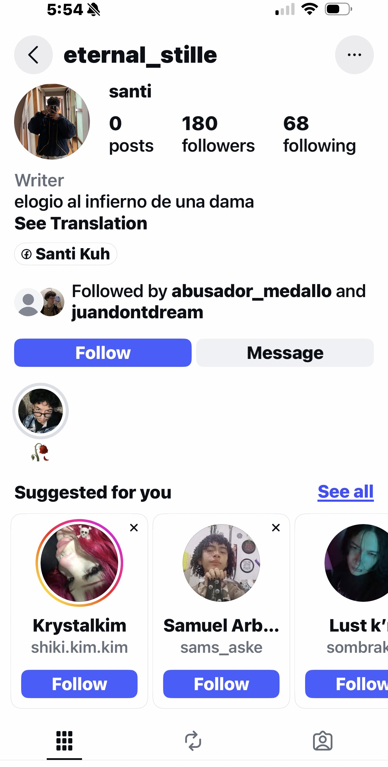 same account as before with different picture