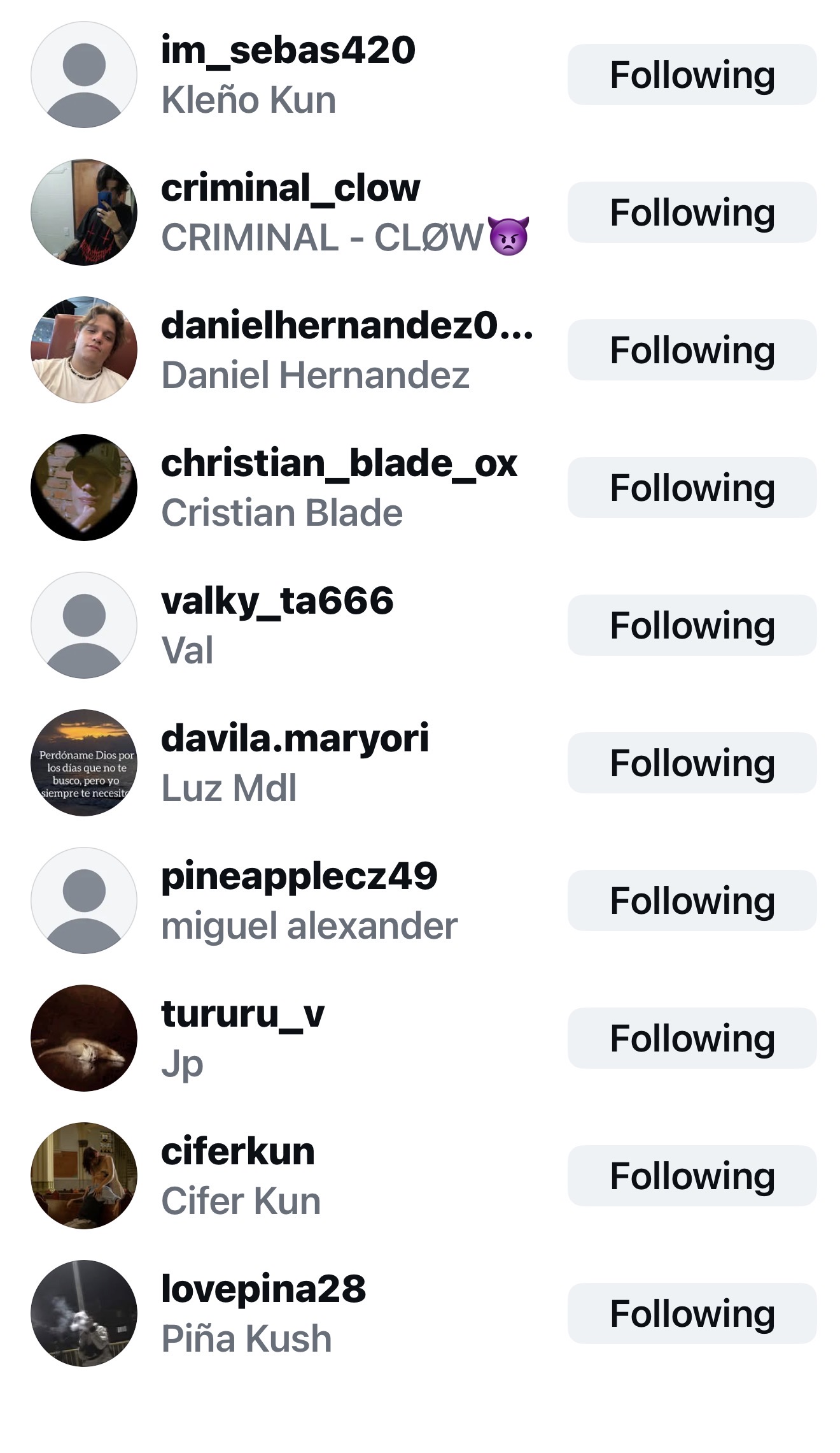 santiago builes cifuentes Instagram puppet accounts